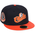 Memphis Chicks 8-bit Terror New Era 59FIFTY - Navy/Orange