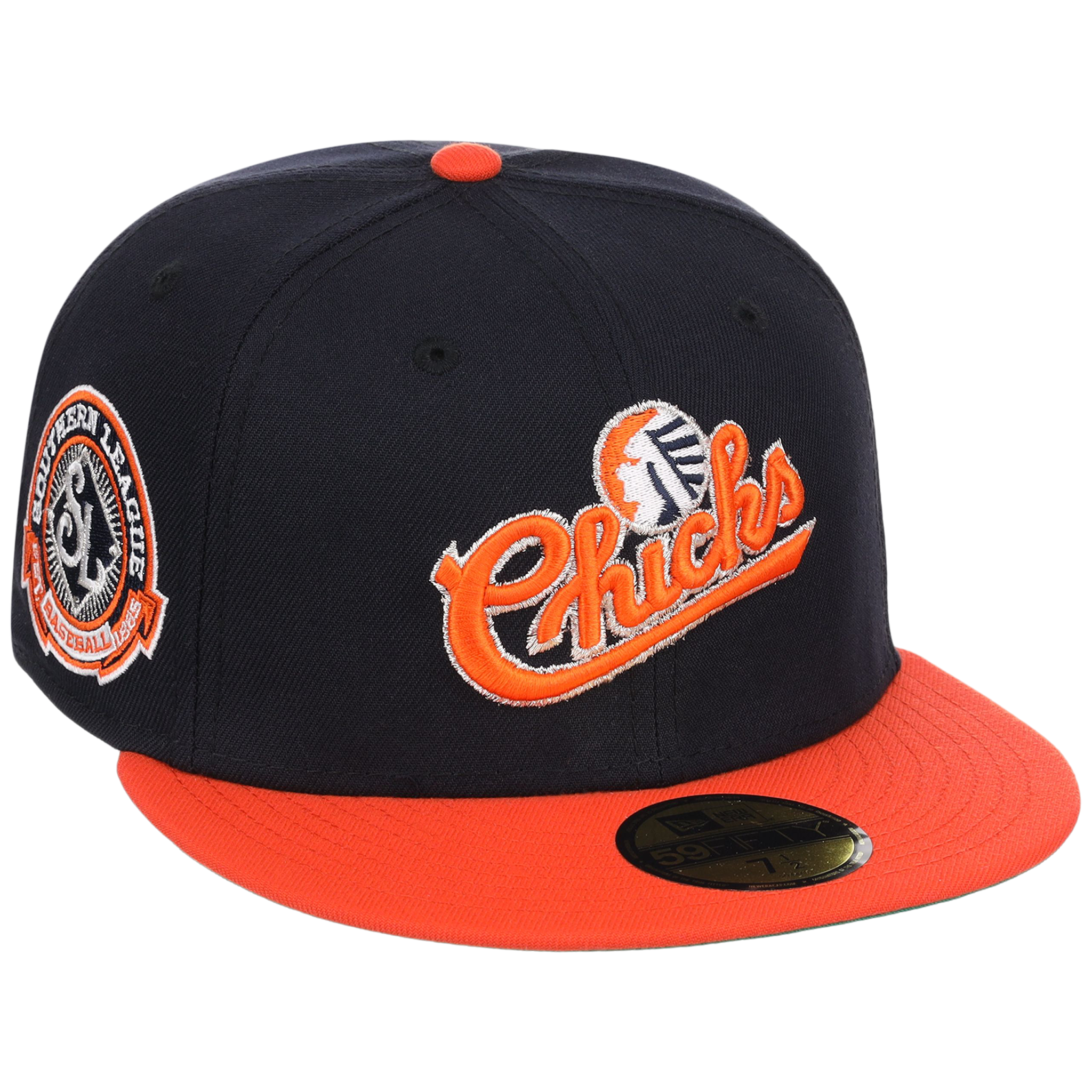 Memphis Chicks 8-bit Terror New Era 59FIFTY - Navy/Orange