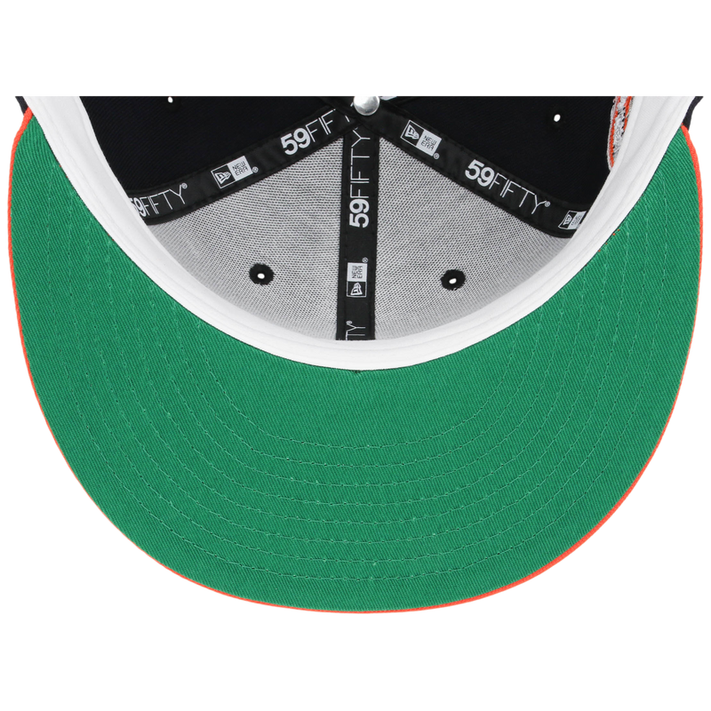 Memphis Chicks 8-bit Terror New Era 59FIFTY - Navy/Orange