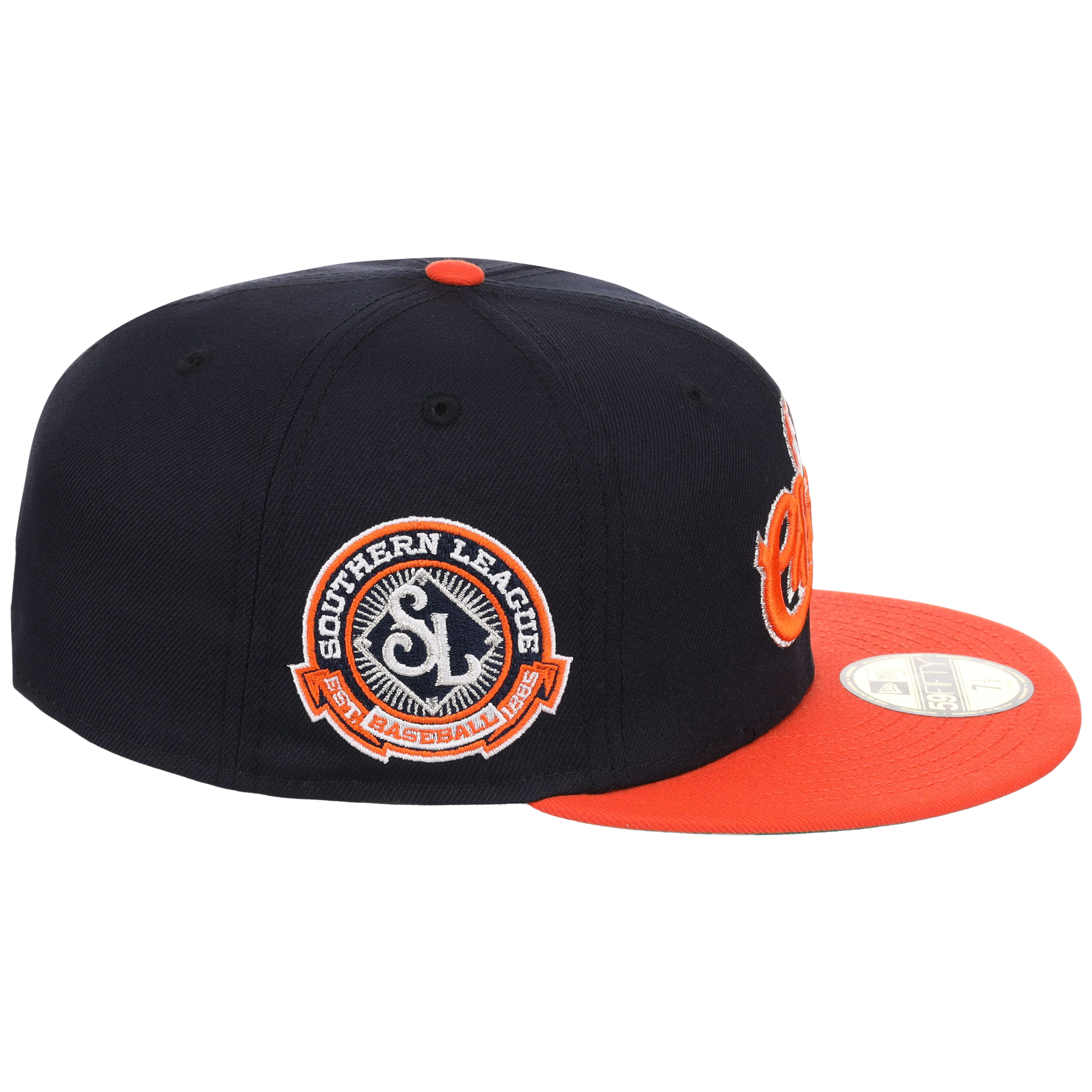 Memphis Chicks 8-bit Terror New Era 59FIFTY - Navy/Orange