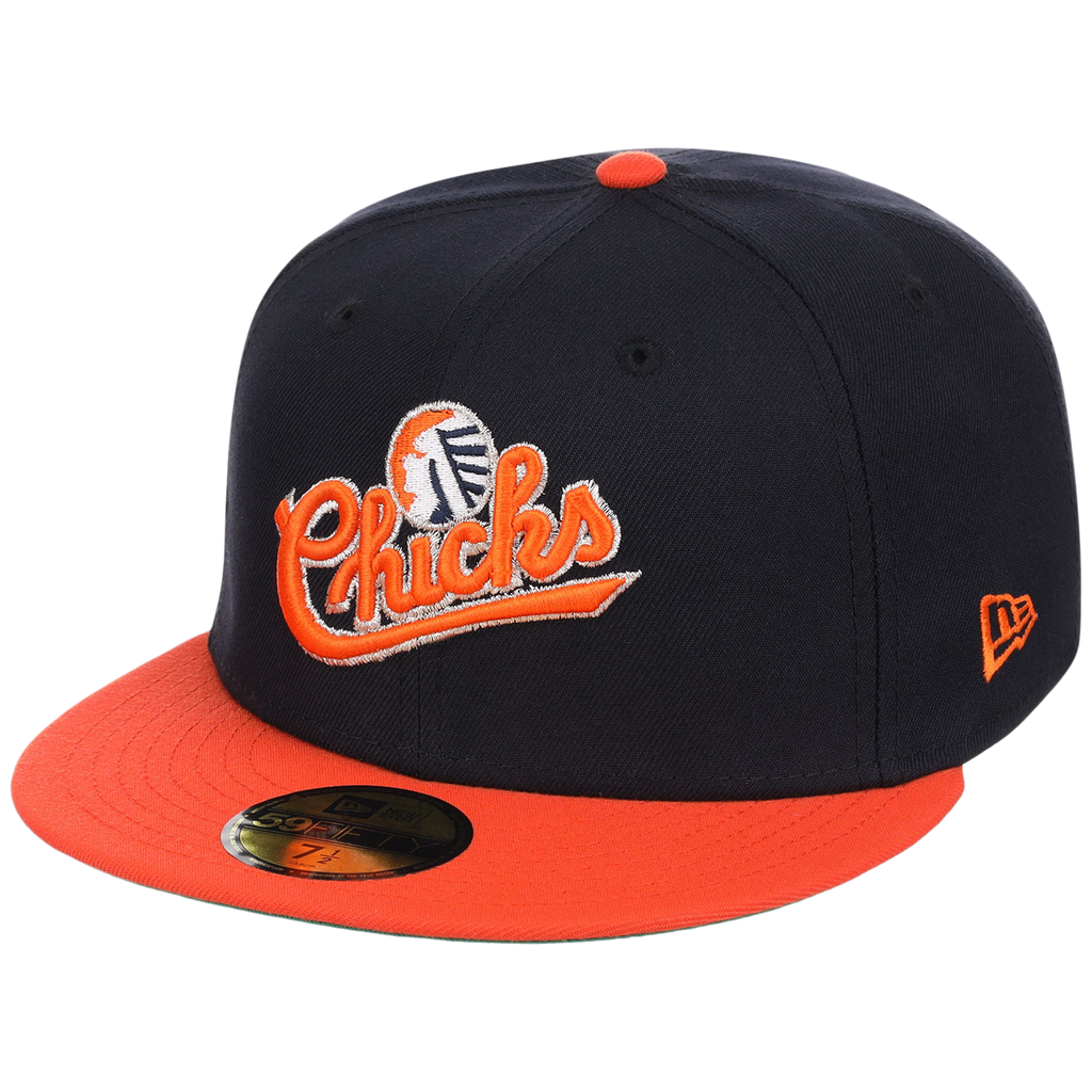 Memphis Chicks 8-bit Terror New Era 59FIFTY - Navy/Orange