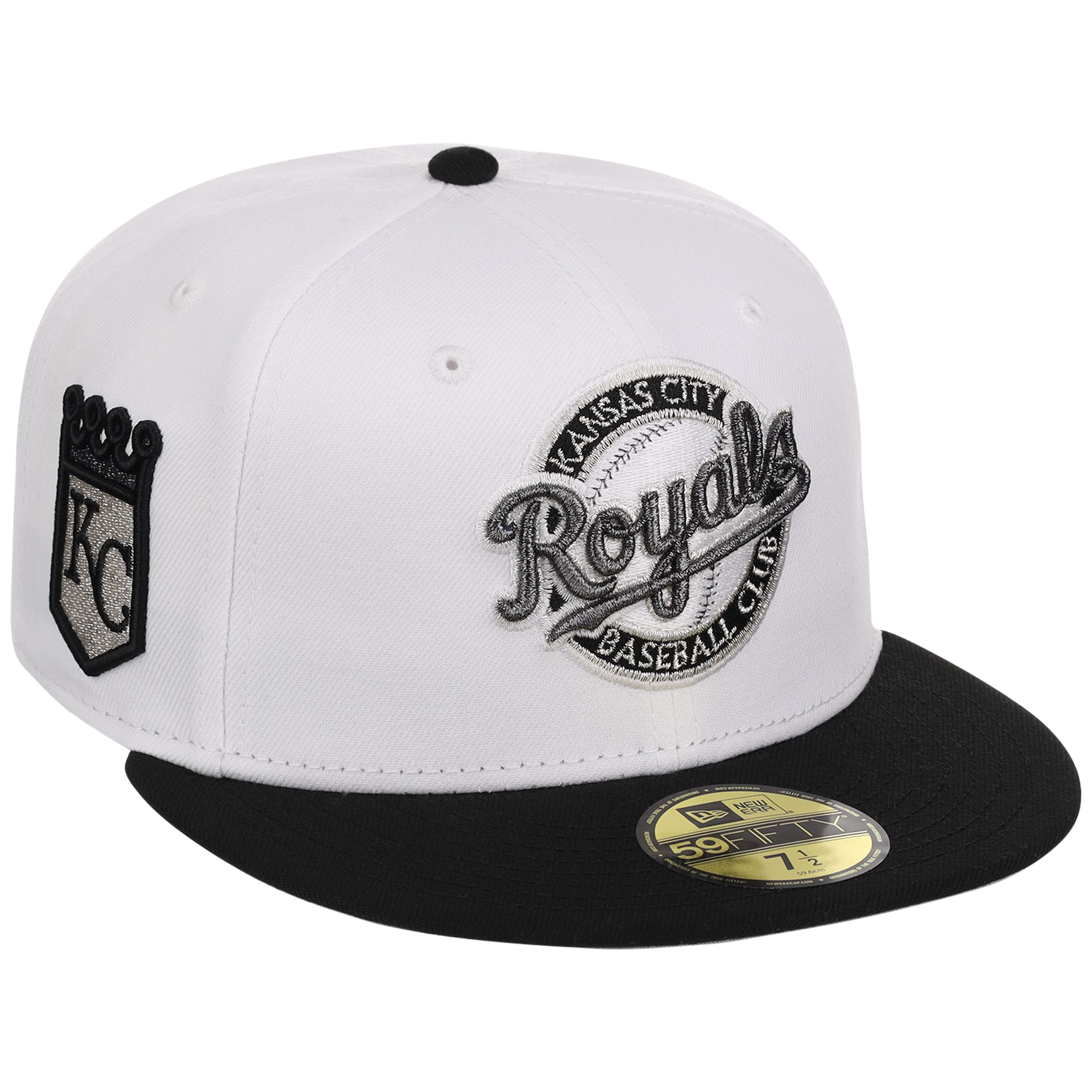 Kansas City Royals 8-bit Terror New Era 59FIFTY - White/Black