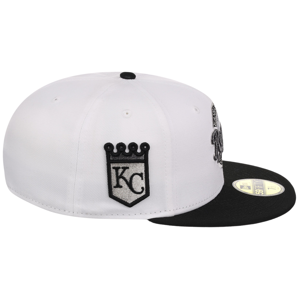 Kansas City Royals 8-bit Terror New Era 59FIFTY - White/Black