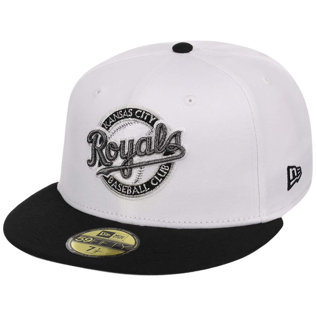 Kansas City Royals 8-bit Terror New Era 59FIFTY - White/Black