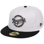 Kansas City Royals 8-bit Terror New Era 59FIFTY - White/Black