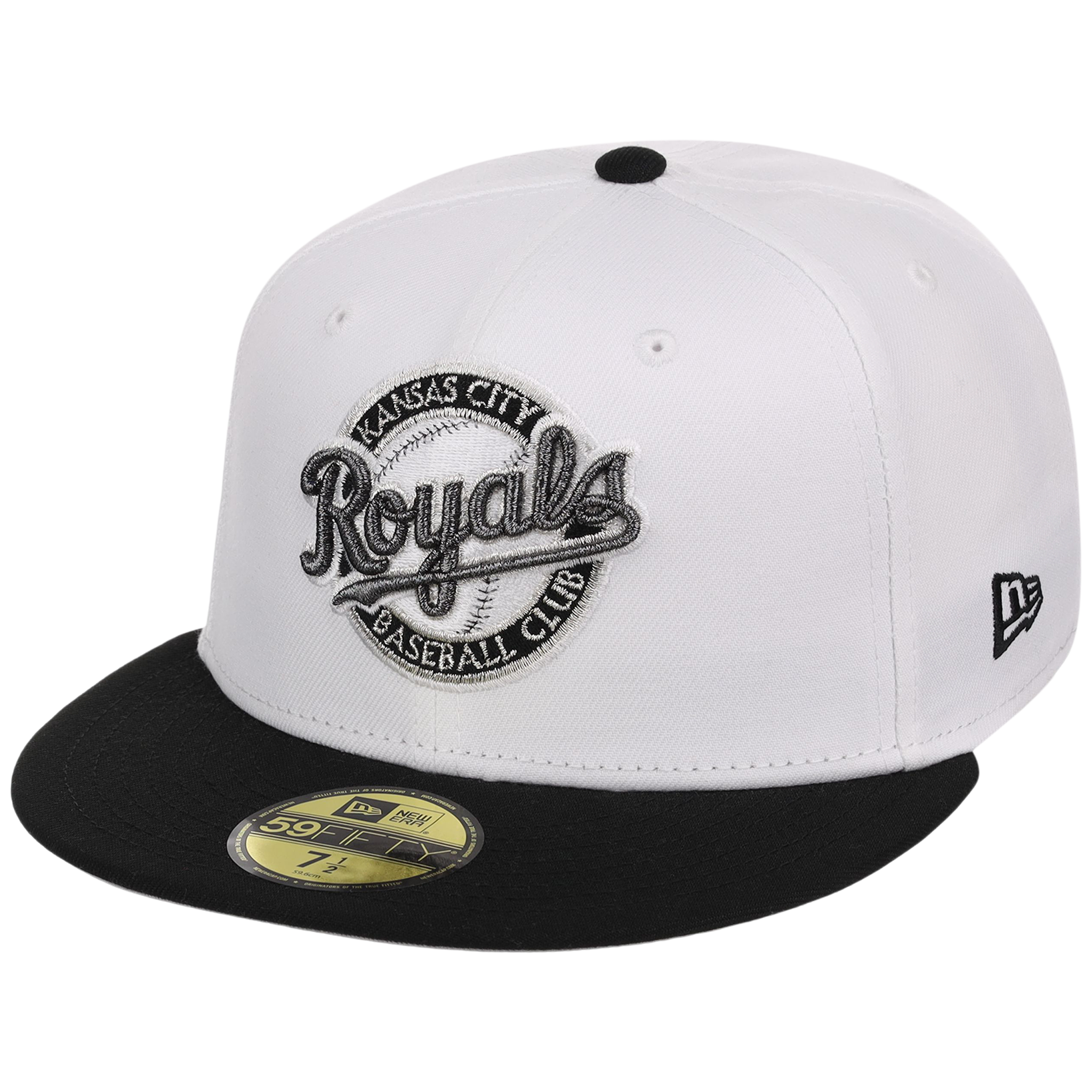 Kansas City Royals 8-bit Terror New Era 59FIFTY - White/Black