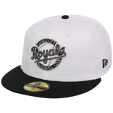 Kansas City Royals 8-bit Terror New Era 59FIFTY - White/Black