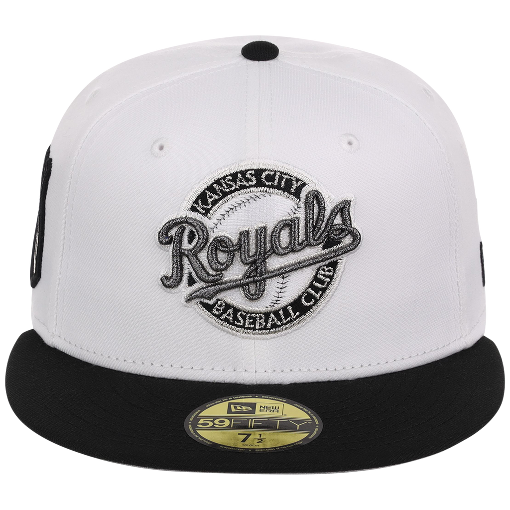 Kansas City Royals 8-bit Terror New Era 59FIFTY - White/Black