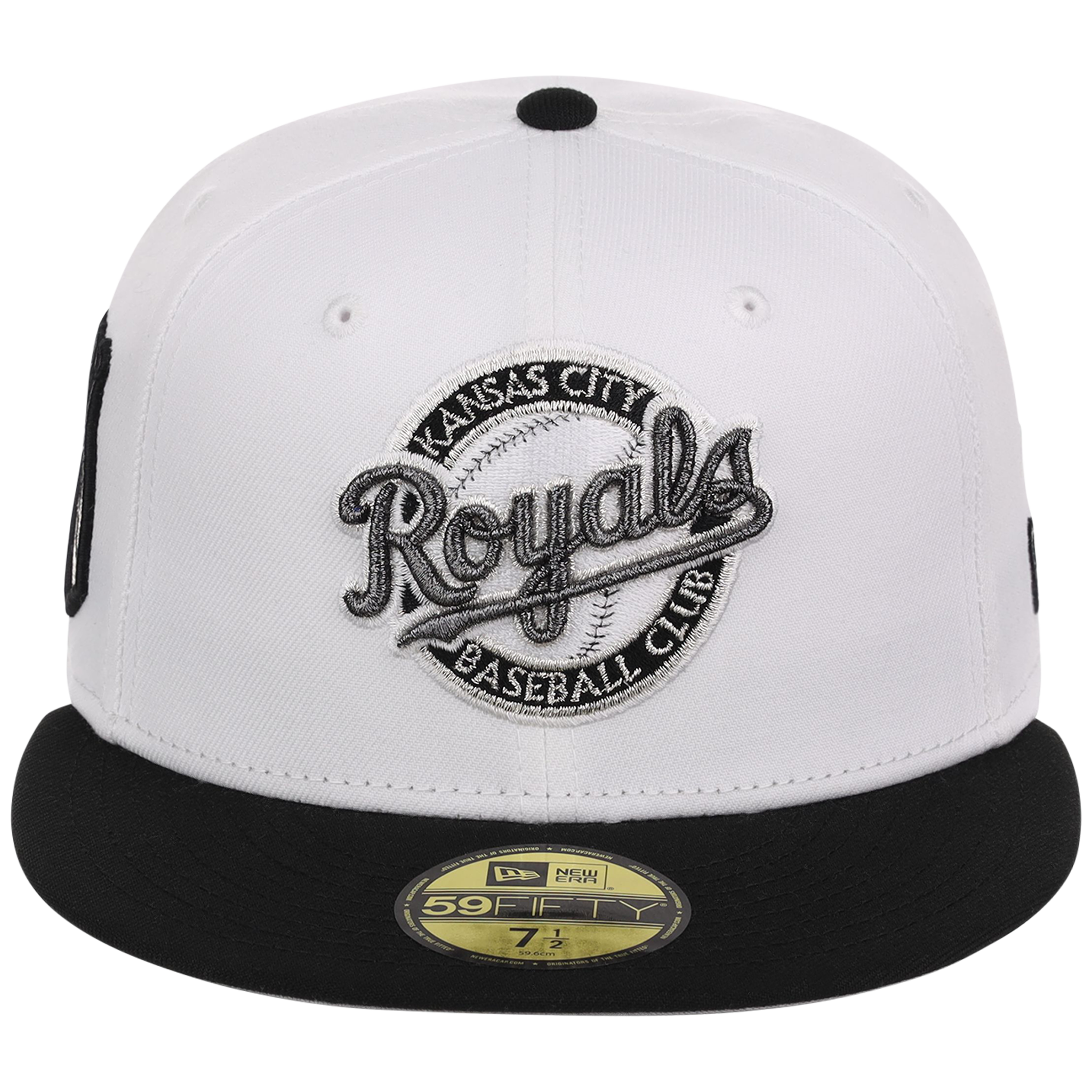 Kansas City Royals 8-bit Terror New Era 59FIFTY - White/Black