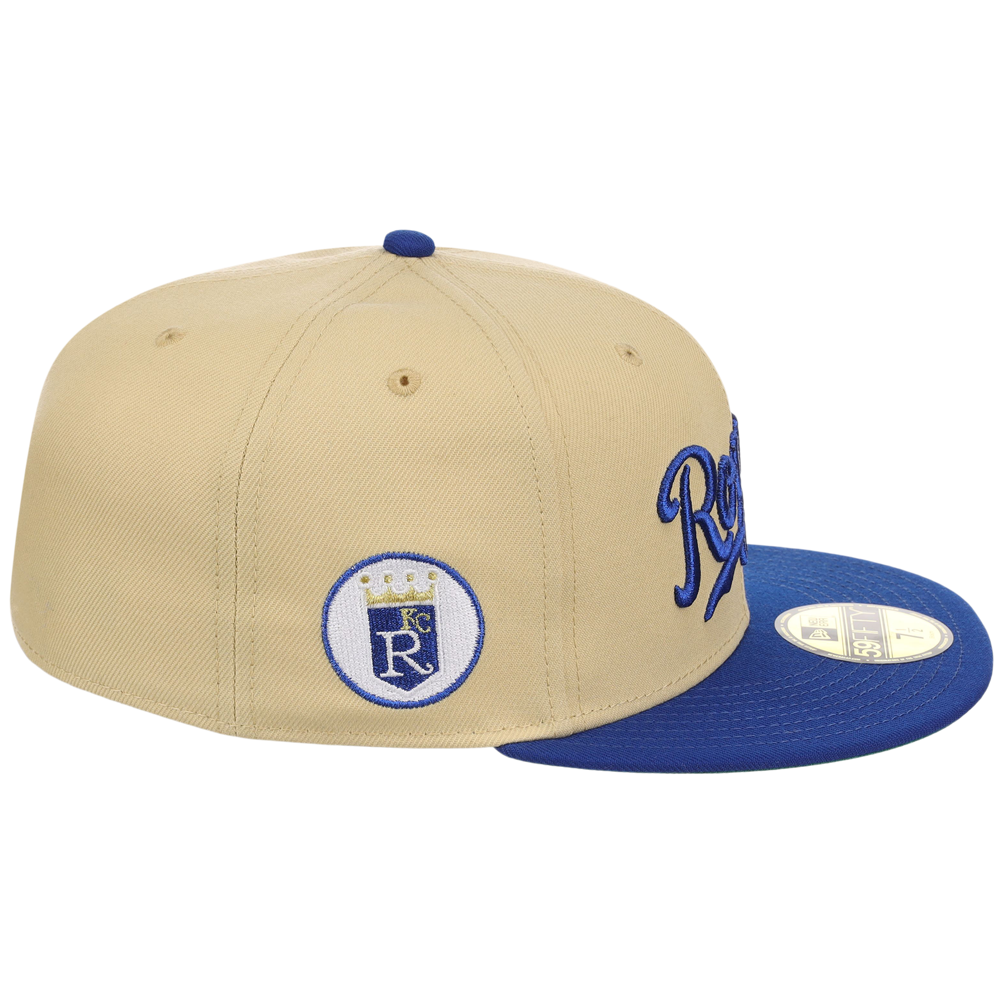 Kansas City Royals 8-bit Terror New Era 59FIFTY - Gold/Light Royal