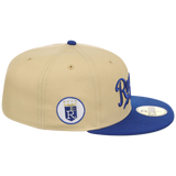 Kansas City Royals 8-bit Terror New Era 59FIFTY - Gold/Light Royal