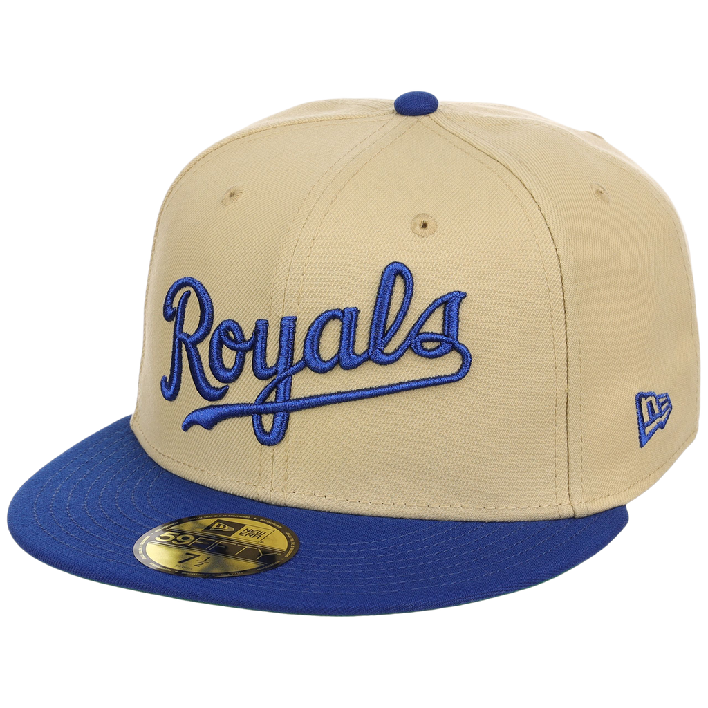 Kansas City Royals 8-bit Terror New Era 59FIFTY - Gold/Light Royal