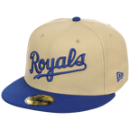 Kansas City Royals 8-bit Terror New Era 59FIFTY - Gold/Light Royal