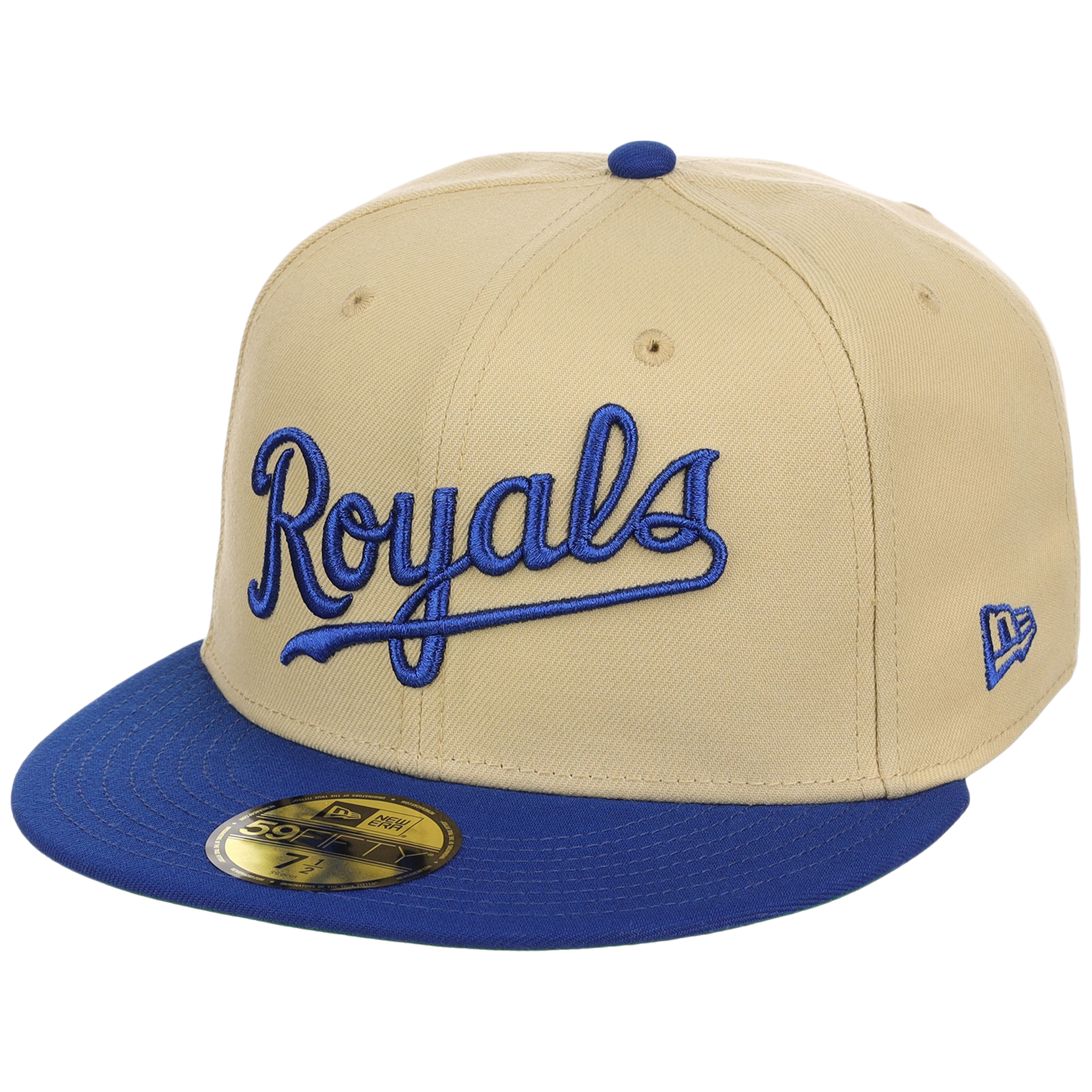 Kansas City Royals 8-bit Terror New Era 59FIFTY - Gold/Light Royal