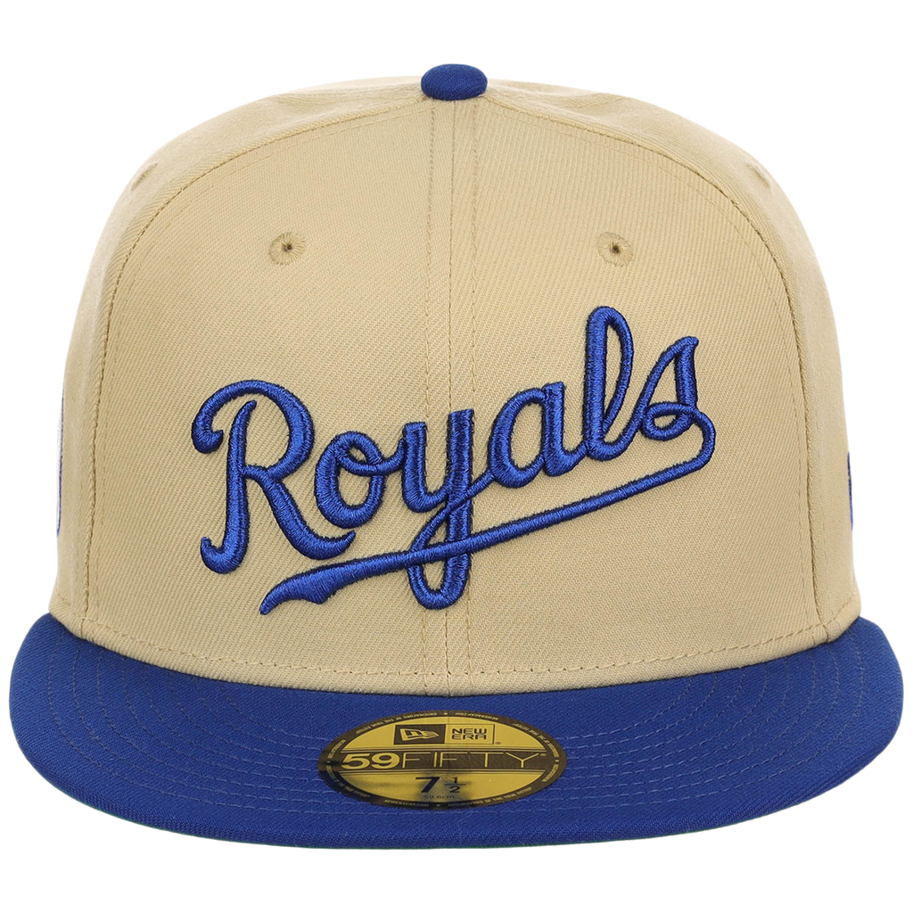 Kansas City Royals 8-bit Terror New Era 59FIFTY - Gold/Light Royal