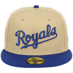 Kansas City Royals 8-bit Terror New Era 59FIFTY - Gold/Light Royal