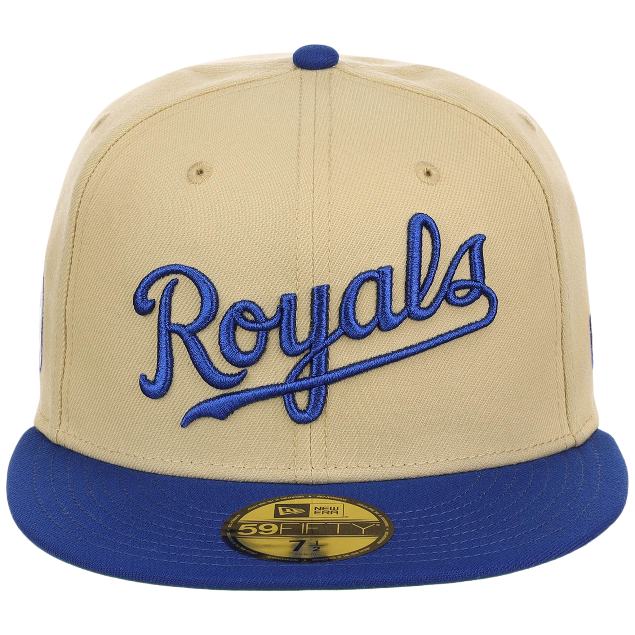 Kansas City Royals 8-bit Terror New Era 59FIFTY - Gold/Light Royal