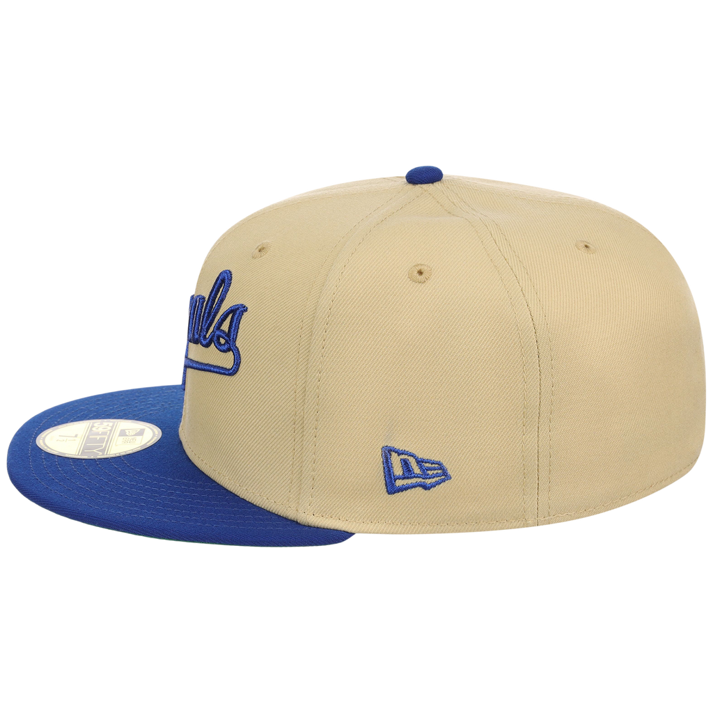 Kansas City Royals 8-bit Terror New Era 59FIFTY - Gold/Light Royal