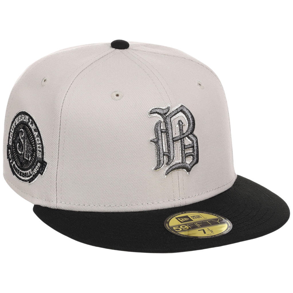 Birmingham Barons 8-bit Terror New Era 59FIFTY - Stone/Black