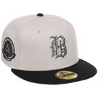 Birmingham Barons 8-bit Terror New Era 59FIFTY - Stone/Black