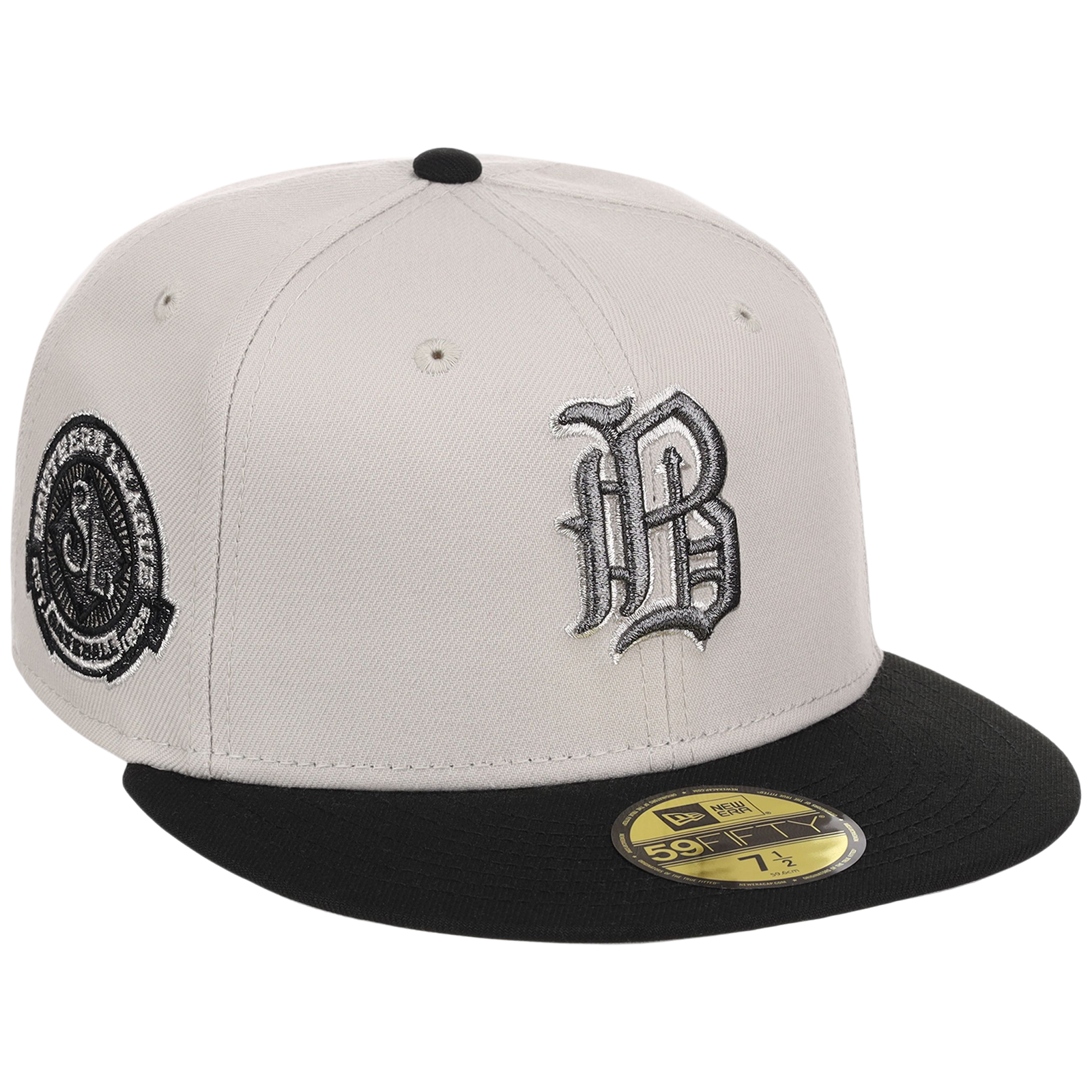 Birmingham Barons 8-bit Terror New Era 59FIFTY - Stone/Black