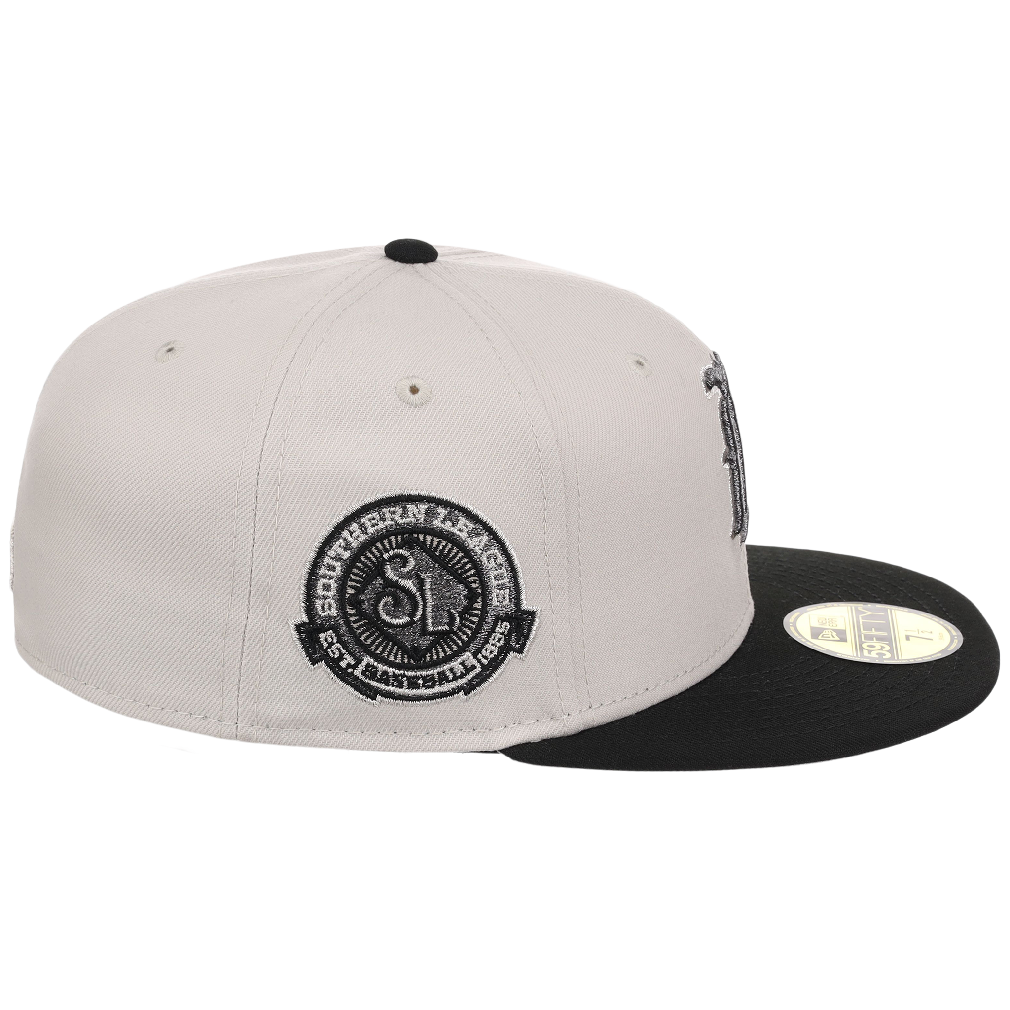 Birmingham Barons 8-bit Terror New Era 59FIFTY - Stone/Black