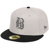 Birmingham Barons 8-bit Terror New Era 59FIFTY - Stone/Black