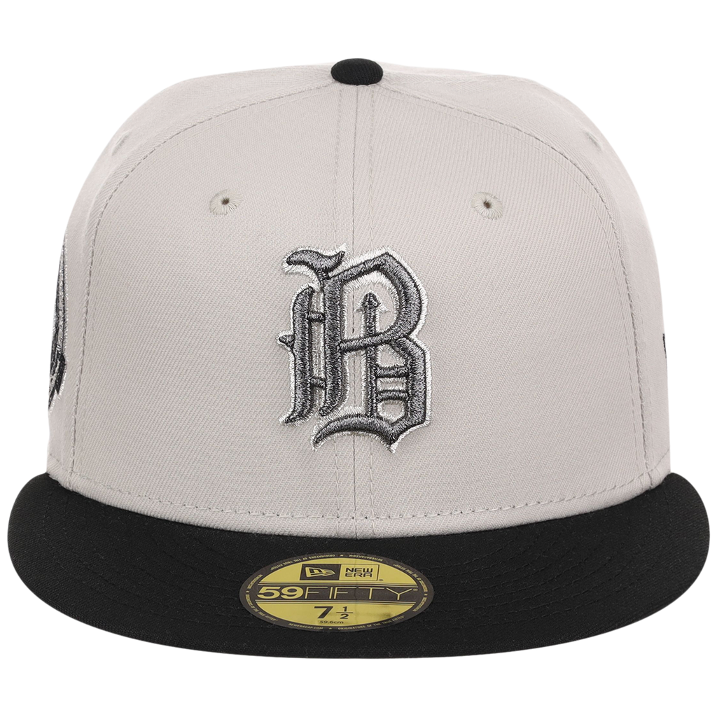 Birmingham Barons 8-bit Terror New Era 59FIFTY - Stone/Black