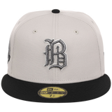 Birmingham Barons 8-bit Terror New Era 59FIFTY - Stone/Black