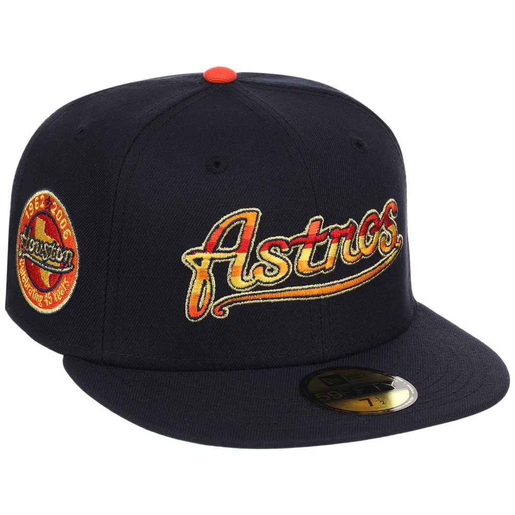 Houston Astros Space City Sunrise - New Era 59FIFTY Navy/Navy