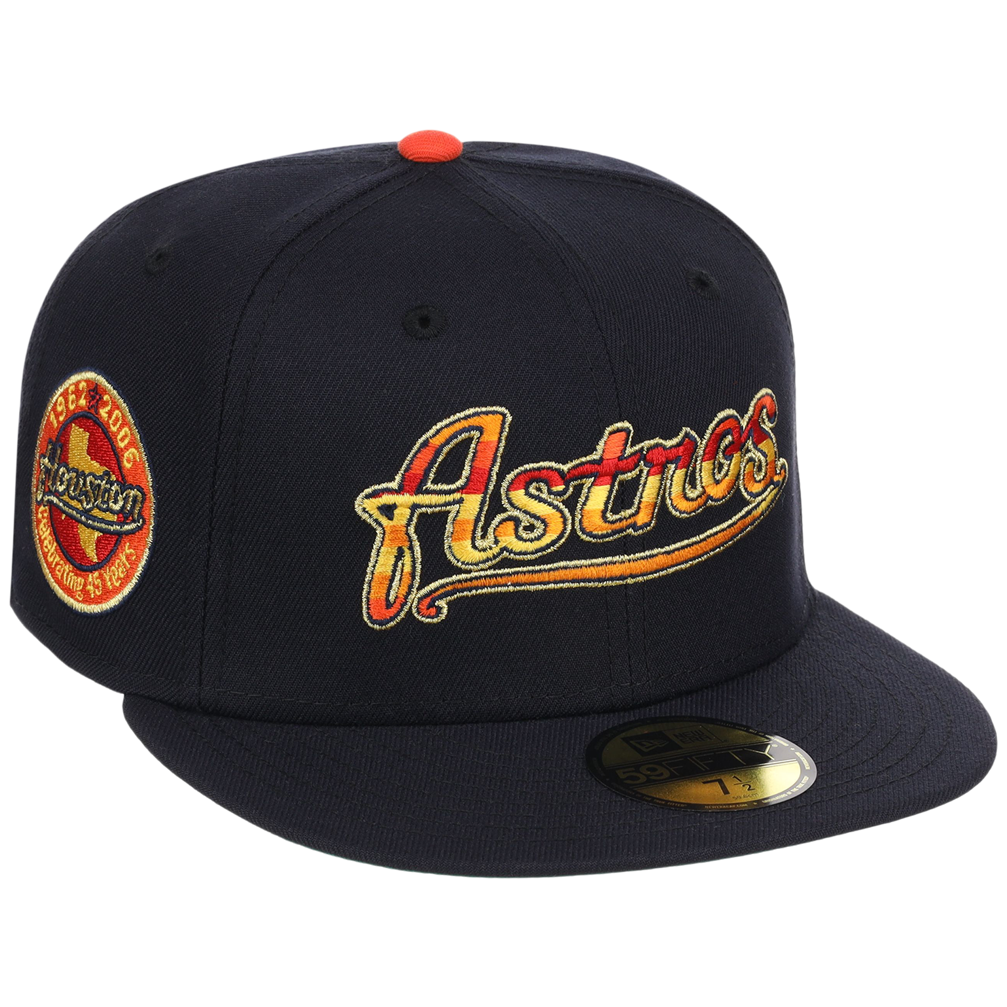 Houston Astros Space City Sunrise - New Era 59FIFTY Navy/Navy