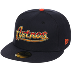 Houston Astros Space City Sunrise - New Era 59FIFTY Navy/Navy
