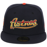 Houston Astros Space City Sunrise - New Era 59FIFTY Navy/Navy