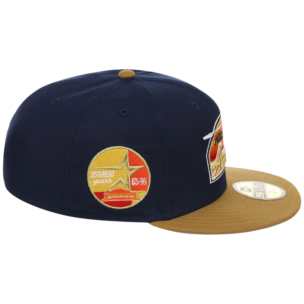Houston Astros Space City Sunrise - New Era 59FIFTY Blue/Gold