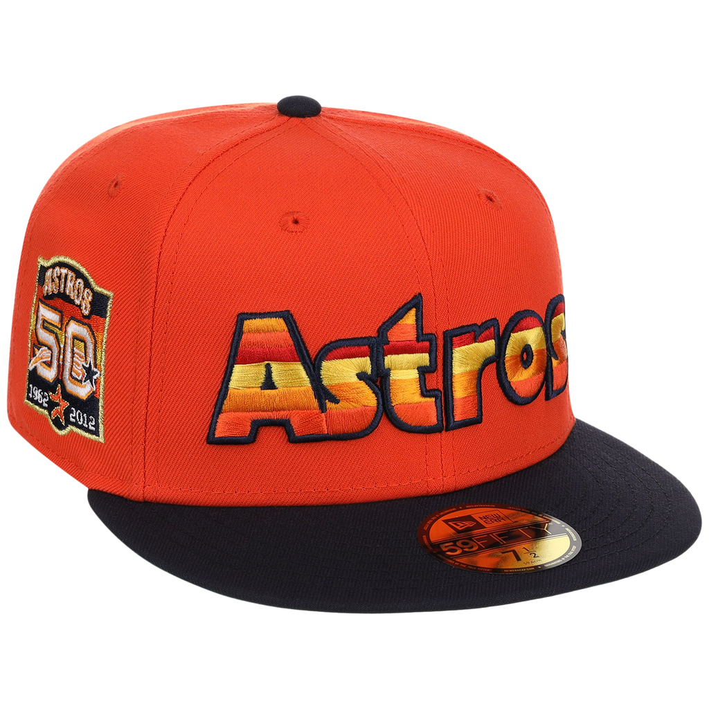Houston Astros Space City Sunrise - New Era 59FIFTY Orange/Navy