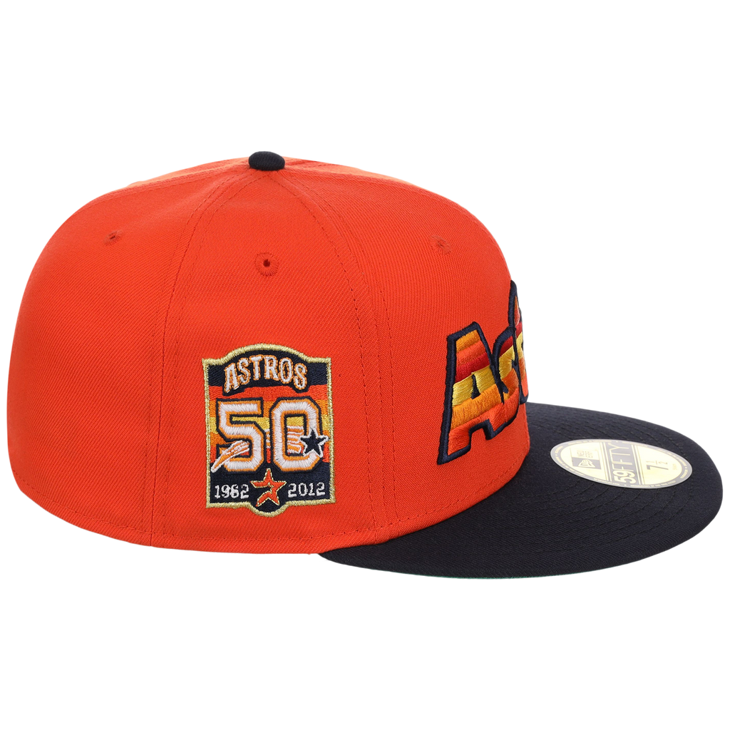 Houston Astros Space City Sunrise - New Era 59FIFTY Orange/Navy