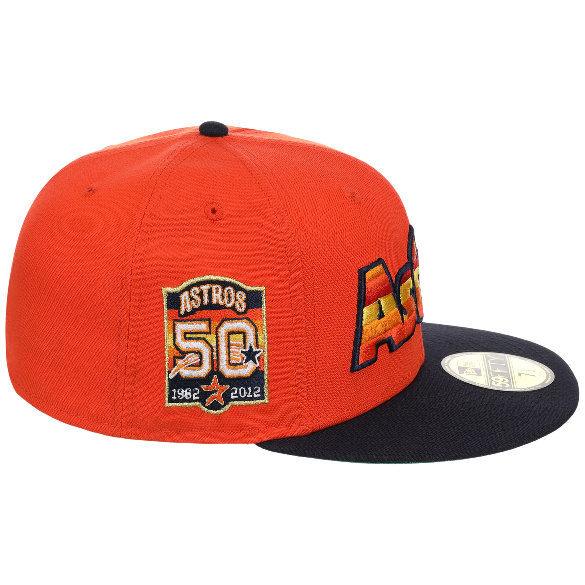 Houston Astros Space City Sunrise - New Era 59FIFTY Orange/Navy