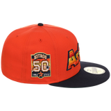 Houston Astros Space City Sunrise - New Era 59FIFTY Orange/Navy