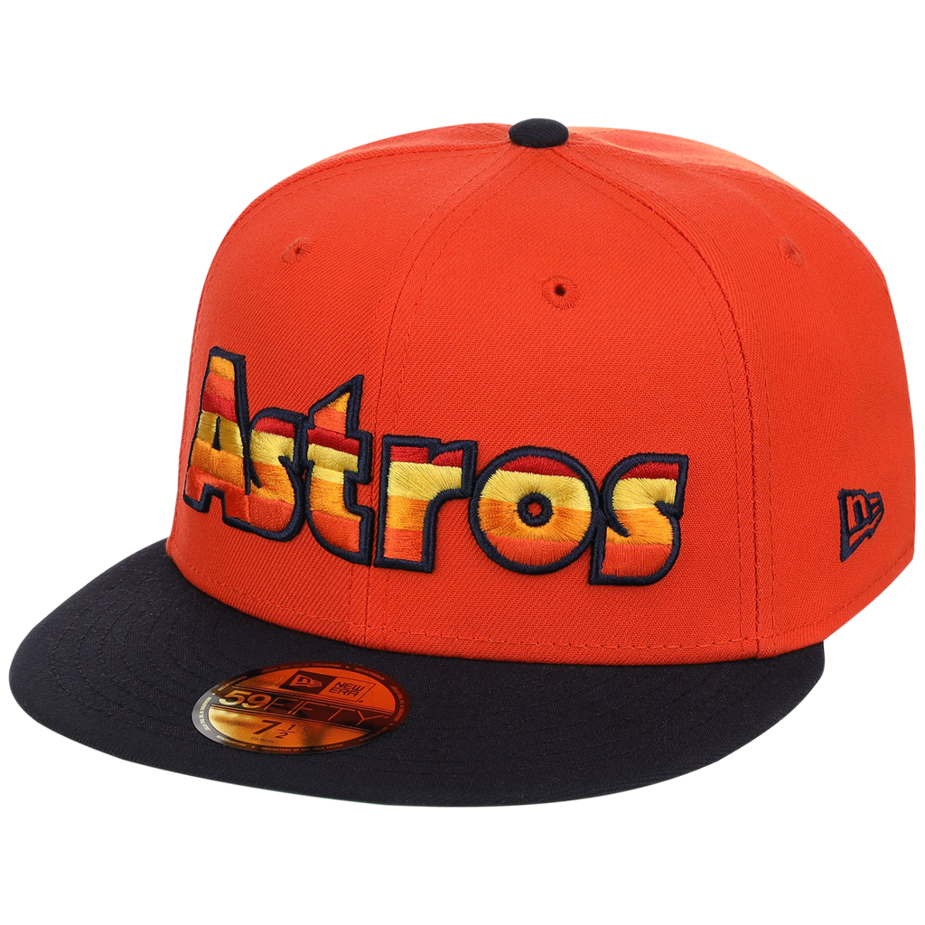 Houston Astros Space City Sunrise - New Era 59FIFTY Orange/Navy