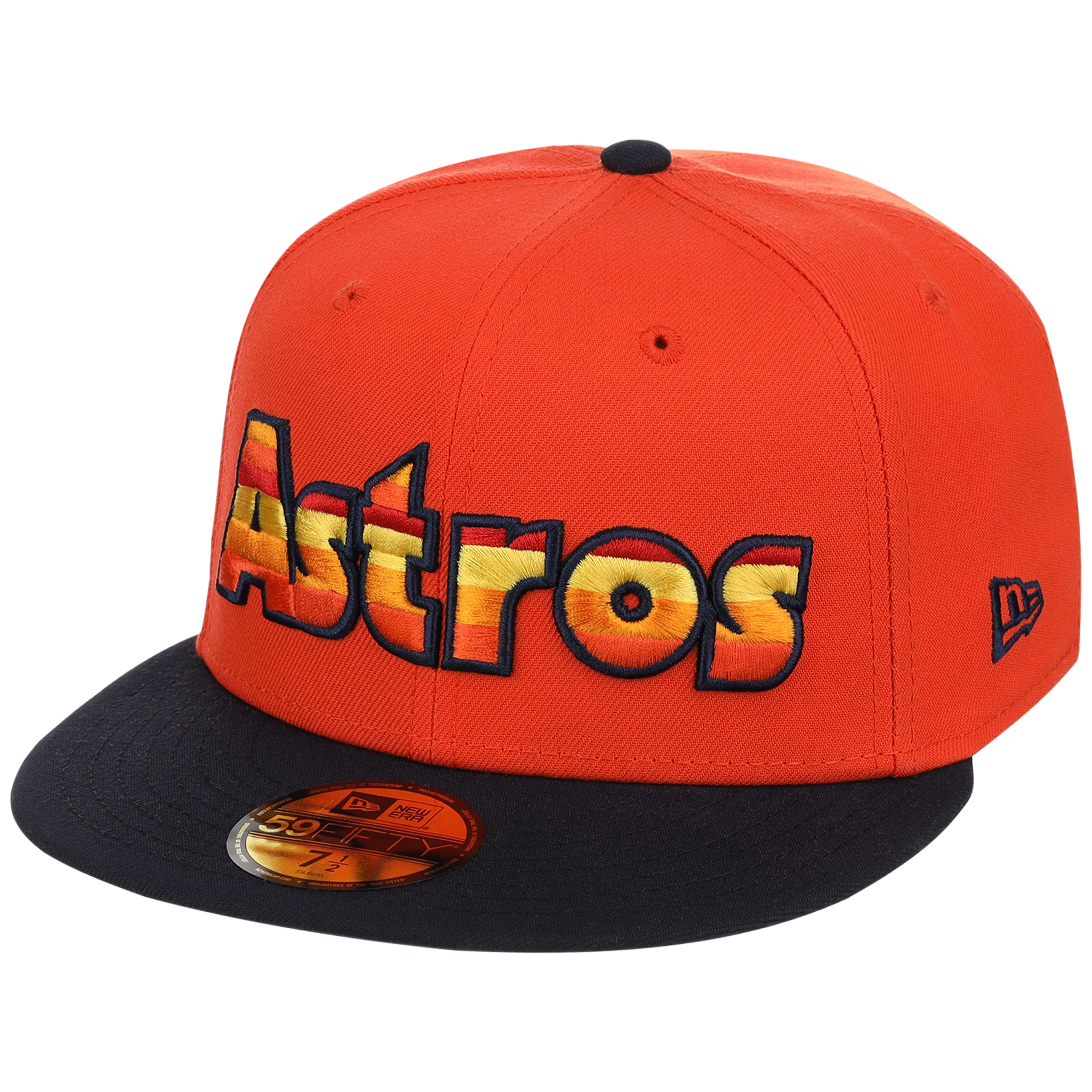 Houston Astros Space City Sunrise - New Era 59FIFTY Orange/Navy