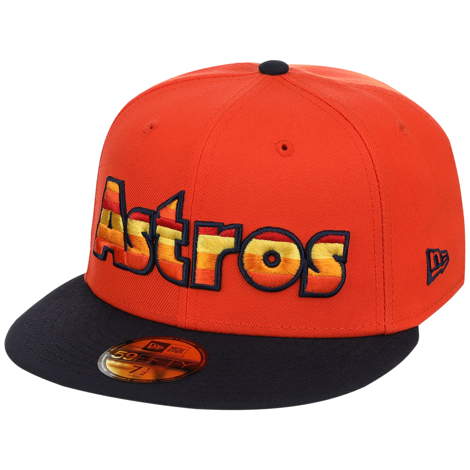 Houston Astros Space City Sunrise - New Era 59FIFTY Orange/Navy