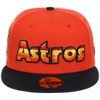 Houston Astros Space City Sunrise - New Era 59FIFTY Orange/Navy