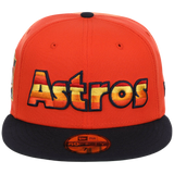 Houston Astros Space City Sunrise - New Era 59FIFTY Orange/Navy