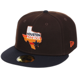 Houston Astros Space City Sunrise - New Era 59FIFTY Brown/Blue