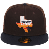 Houston Astros Space City Sunrise - New Era 59FIFTY Brown/Blue