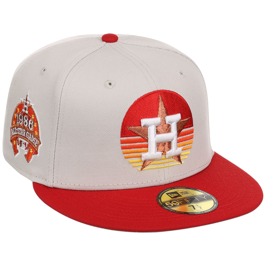 Houston Astros Space City Sunrise - New Era 59FIFTY Stone/Red