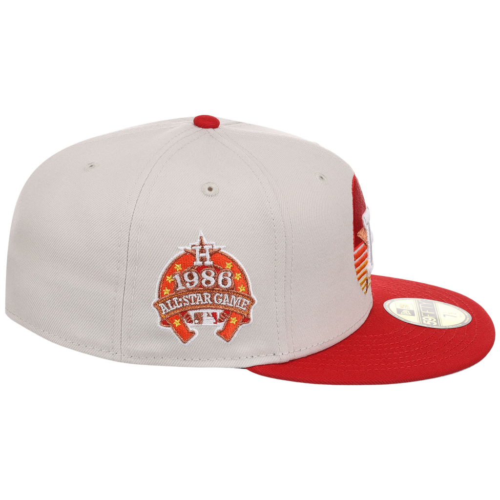 Houston Astros Space City Sunrise - New Era 59FIFTY Stone/Red