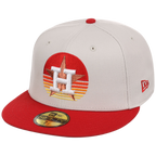 Houston Astros Space City Sunrise - New Era 59FIFTY Stone/Red