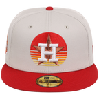 Houston Astros Space City Sunrise - New Era 59FIFTY Stone/Red