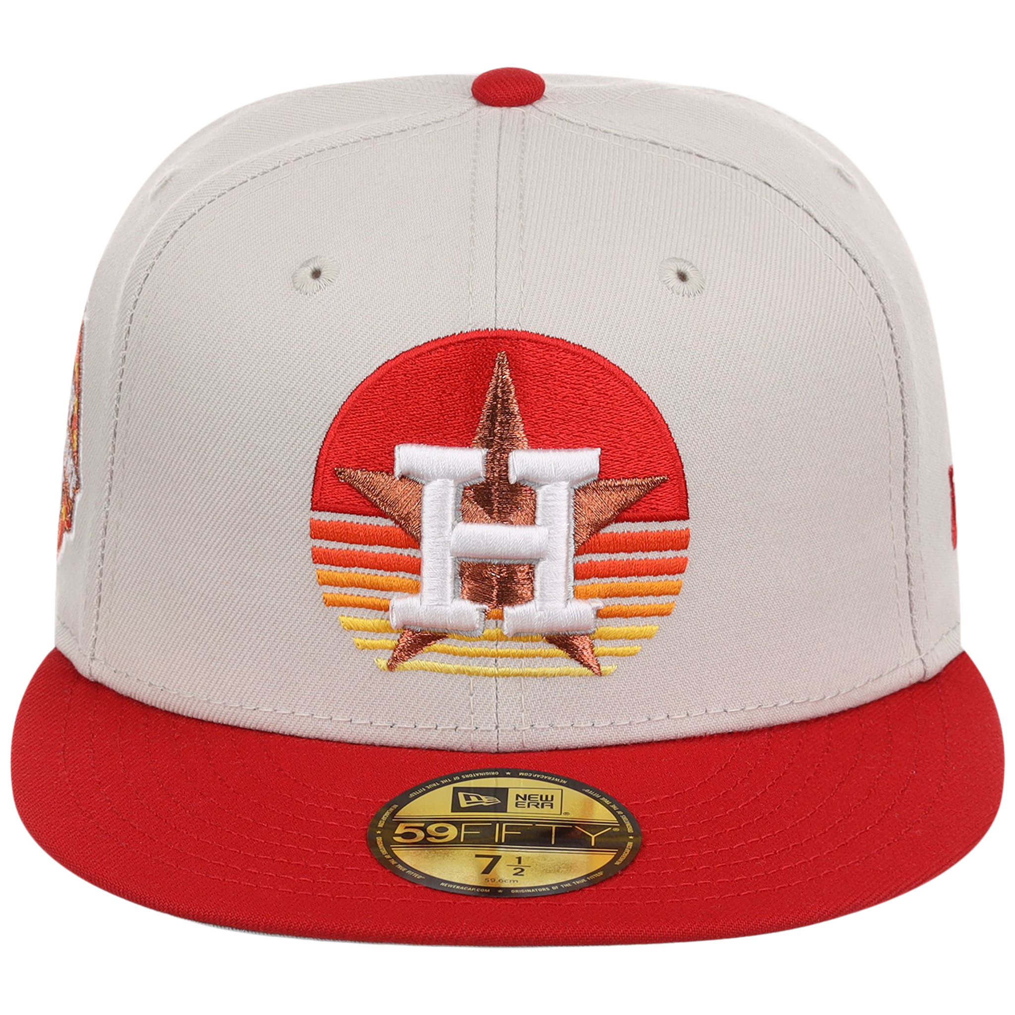 Houston Astros Space City Sunrise - New Era 59FIFTY Stone/Red